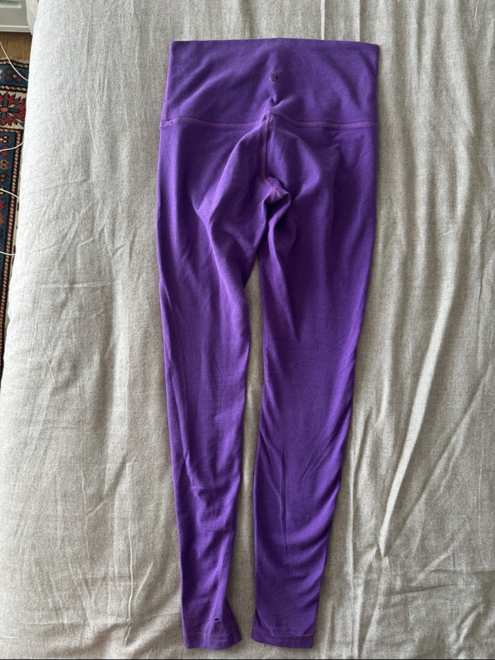 lululemon athletica Purple High-Waist Full-Length Leggings